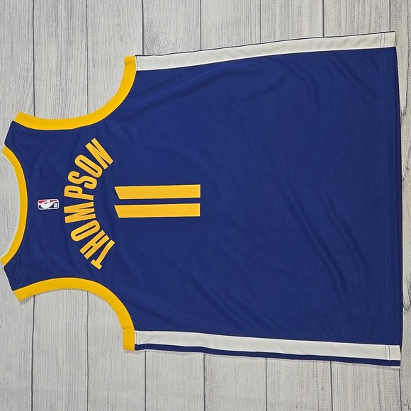 Nike Golden State Warriors Icon Edition Jersey Blue/White/Yellow Size XL NWT - Picture 2 of 11